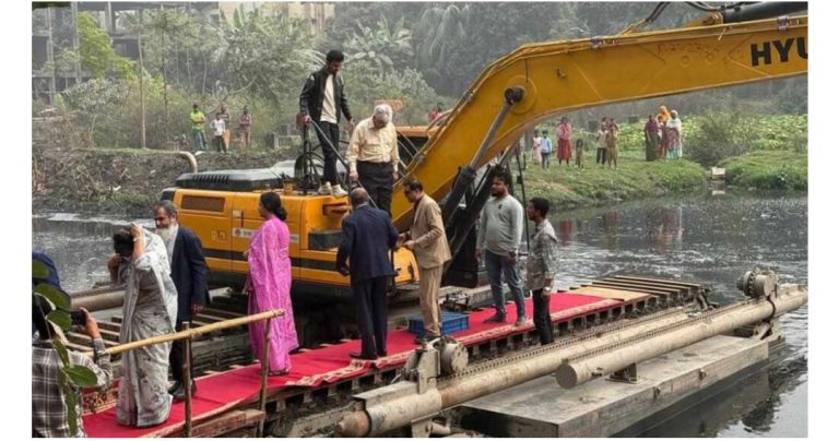 খাল খনন উদ্বোধনে লাল গালিচা, ব্যাখ্যা দিলো ডিএনসিসি