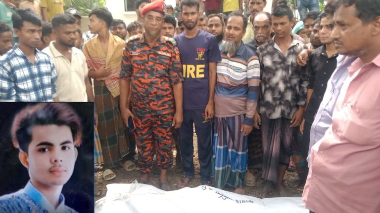 সাতকানিয়ায় শঙ্খ নদীতে গোসল করতে নেমে নিখোঁজ যুবকের লাশ উদ্ধার।