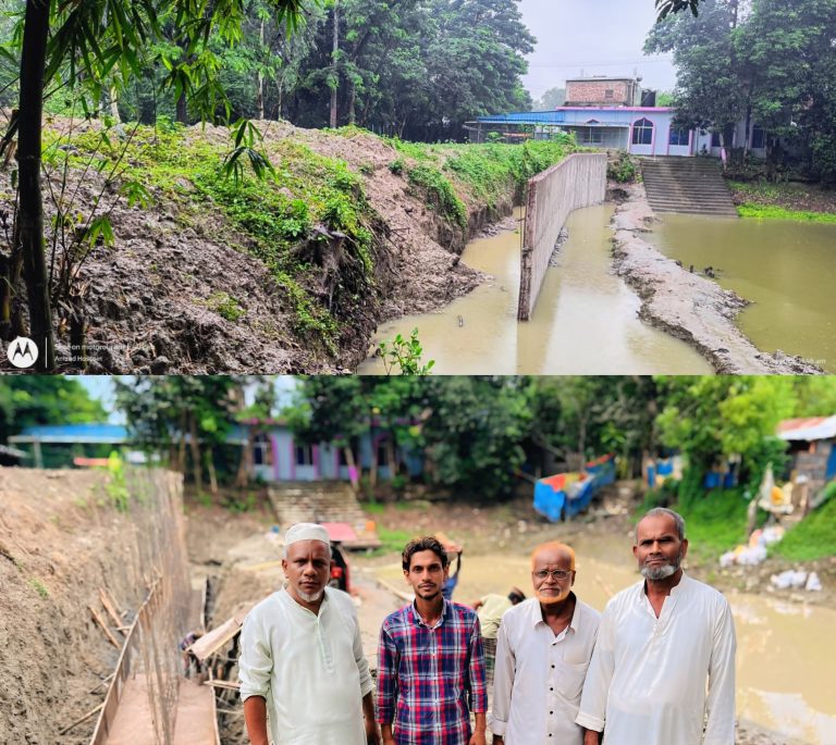 চট্টগ্রাম সীতাকুন্ডে বিএনপি নেতার উদ্যোগে শত বছর পুরাতন কবরস্থান সংস্কার
